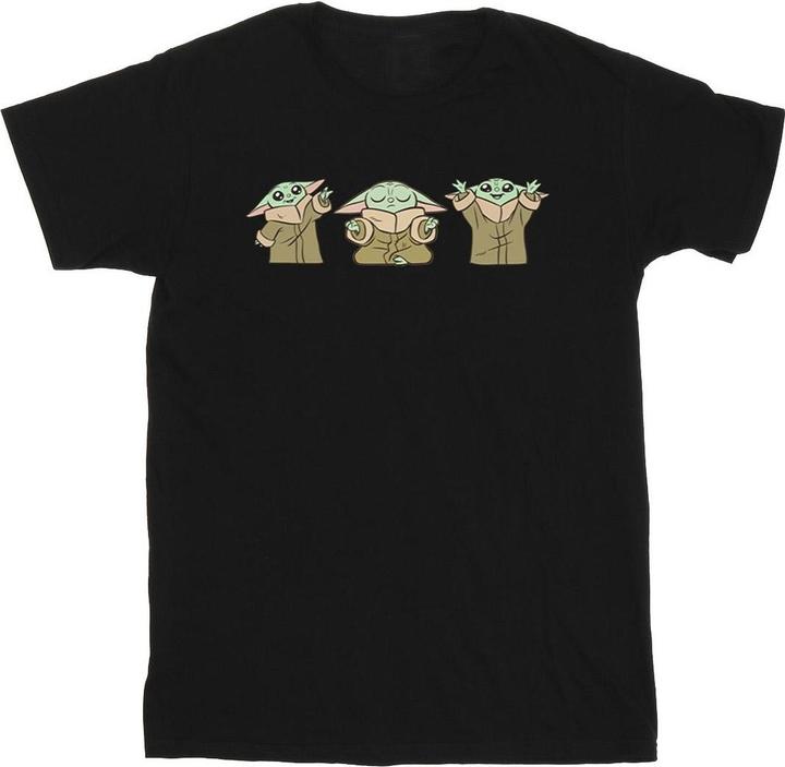 Image du produit Star Wars - T-shirt THE MANDALORIAN GROGU POSES - Homme (L)