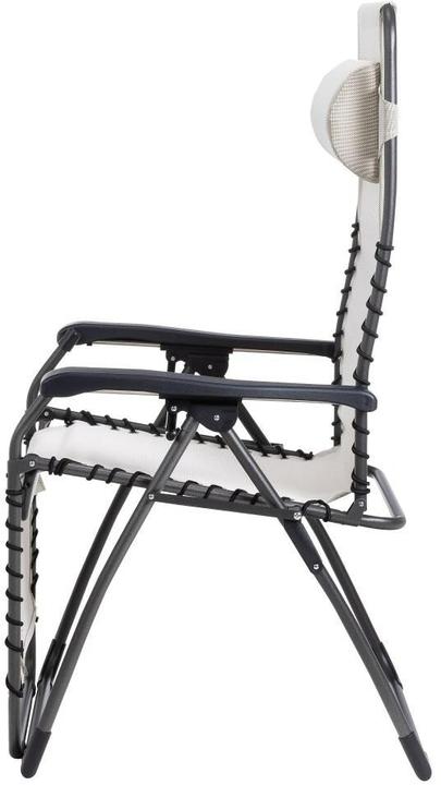 Image du produit Fiam Relaxsessel Movida 129 Tx Gestell Metall / Tex. Anthr./Ecru (66 cm)