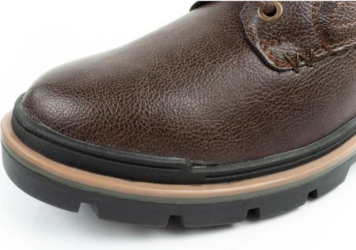 Actual product image Wrangler Nevada Herren Chelsea Boots dunkelbraun (45)