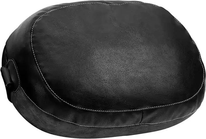 Actual product image Baseus Double sided Car Headrest Mounted Pillow Comfort Ride (black)