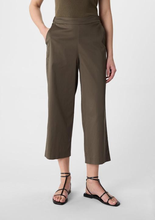 Image du produit Comma Hose Leichte Popeline-Hose im Relaxed Fit mit Elastikbund (44)