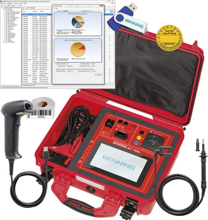 Produktbild Benning ST 755+ Set (CAT II 300V)