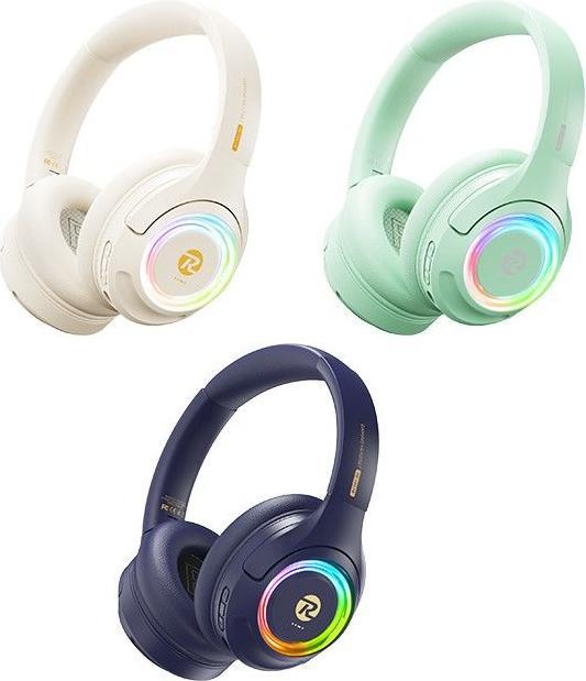 Image du produit Remax Casque d'écoute Bluetooth RB-760HB BLEU (45 h, Sans fil)