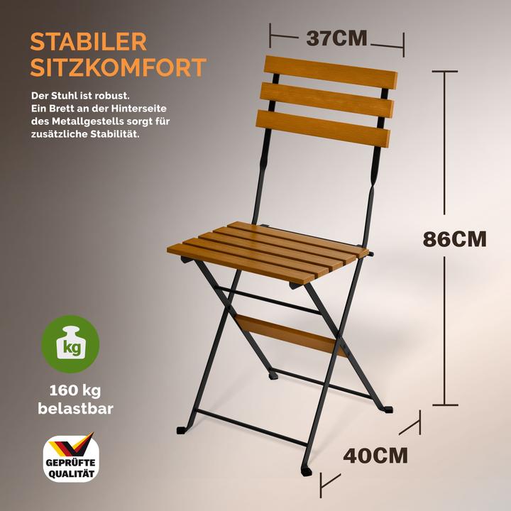 Immagine prodotto Casaria Bistro Set (55 cm)