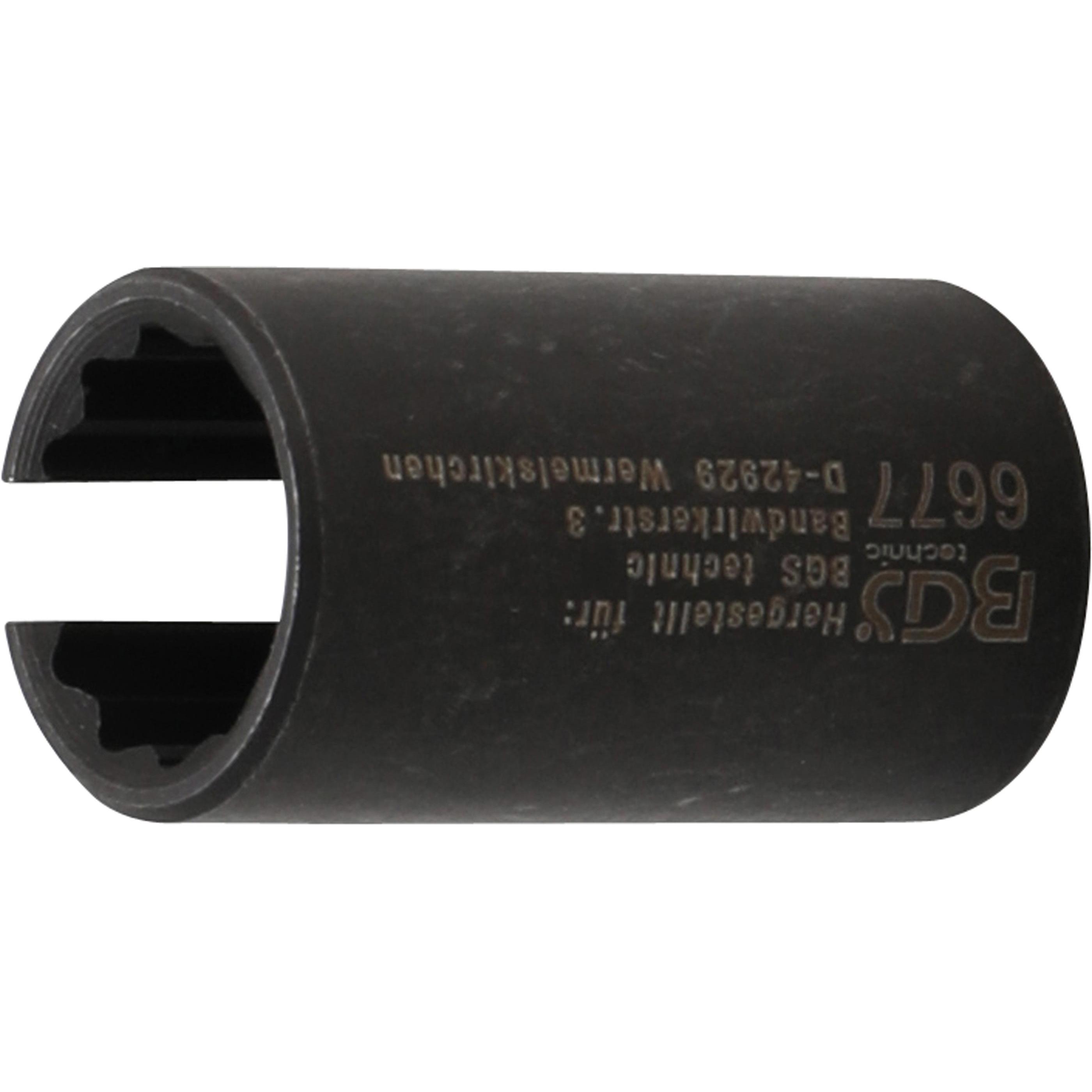 BGS, Fahrzeug Werkzeug, Zylinderkopf-Temperatursensor-Einsatz SW 15 mm für Ford 1.8 / 2.0 / 2.3 / 2.4 / 3.2 Diesel