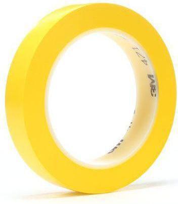 Produktbild 3M Scotch 471 Yellow Vinyl 33m Lane Marking Tape, 0.14mm Thickness (116 mm)