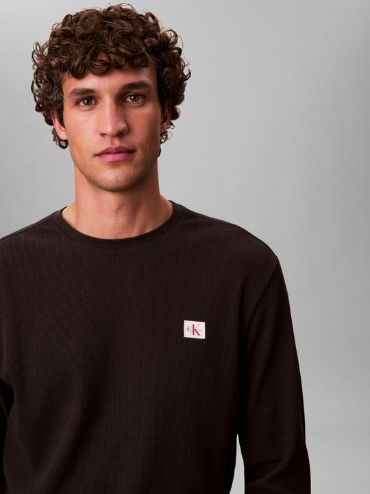 Immagine prodotto Calvin Klein Jeans Ls Waffle Badge Crewnk Tee (XXL)