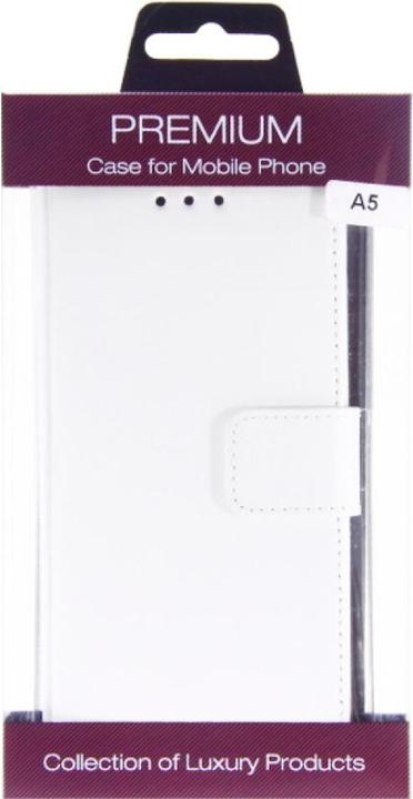 Image du produit OEM Slim Leather Book Case for Galaxy A5 - blanc 4250710560844 (Samsung Galaxy A5)