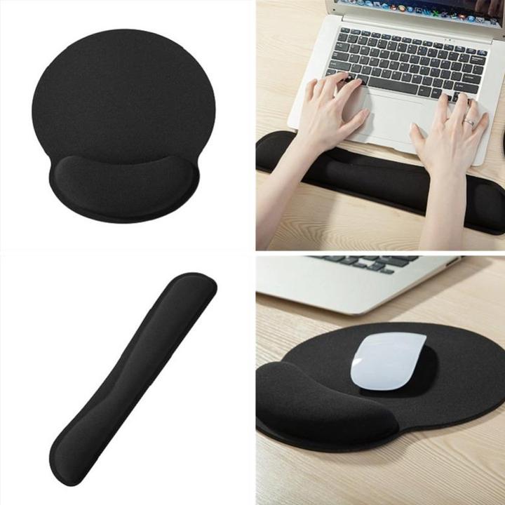 Produktbild Deltalabs Ergonomische Mausmatte und Tastatur Handballenauflage