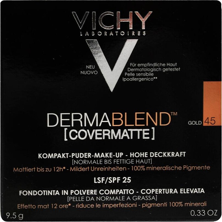 Actual product image Vichy Dermablend (#45 Gold)