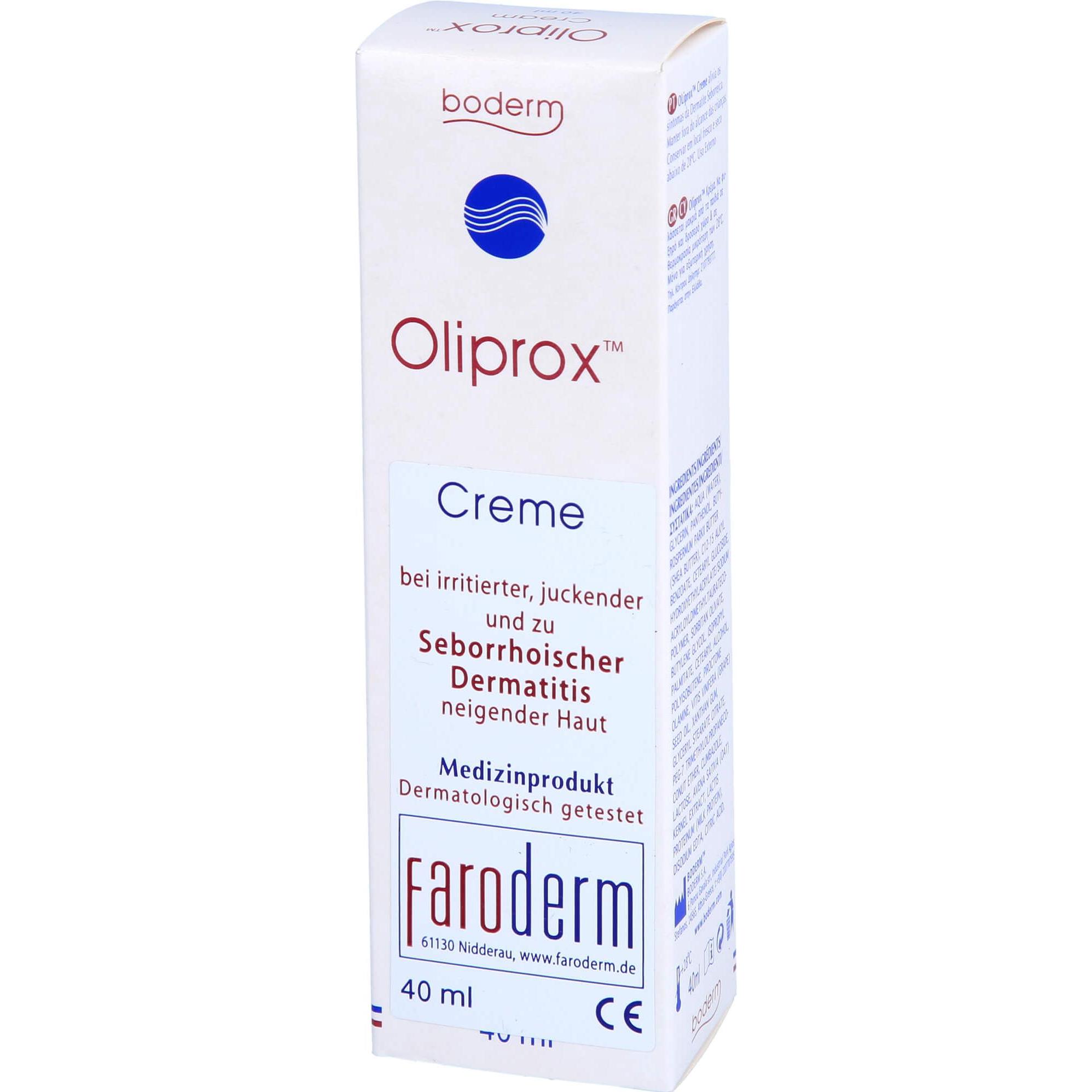 Thumbnail - Faroderm, Nagelpflegemittel, Oliprox Creme Seborrhoische Dermatitis, 40 ml CRE (40 ml)