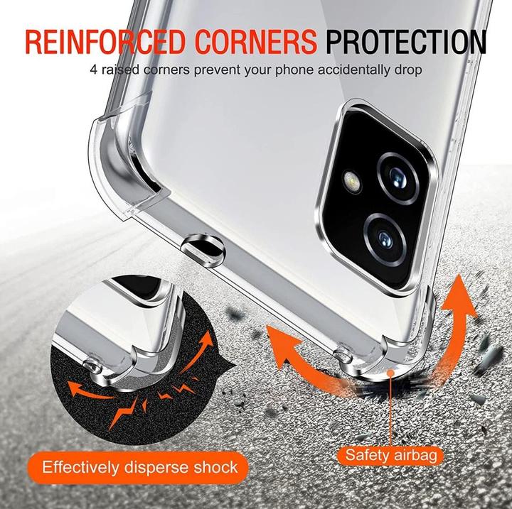 Produktbild Screenguard Asus Zenfone 8 Hülle Crystal Soft Airbag Bumper (Asus Zenfone 8)