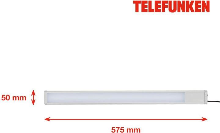 Produktbild Telefunken LED Unterbauleuchte, silberfarbig, 1xLED-Platine/10W (1100 lm)