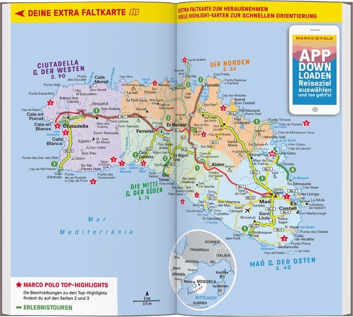 Image du produit Reiseführer Menorca (Allemand, Izabella Gawin, Jörg Dörpinghaus, 2024)