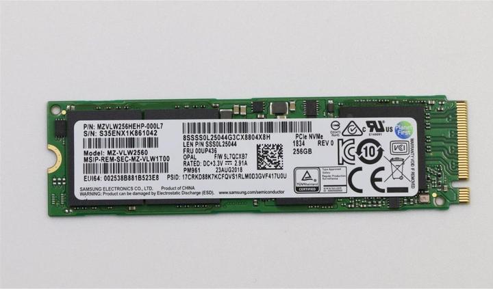 Produktbild Lenovo ASM 00UP436 (256 GB, M.2 2280)