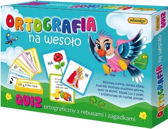 Produktbild Adamigo Game Quiz Fröhliche Rechtschreibung - 6168 (Polnisch)