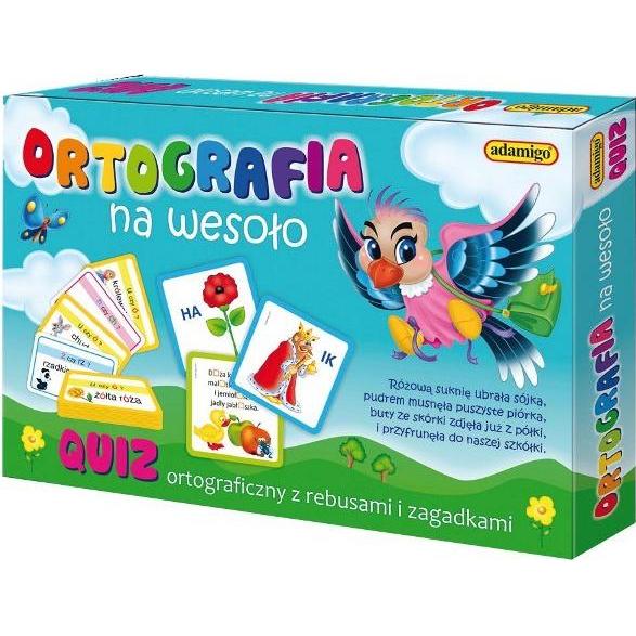 Adamigo Game Quiz Fröhliche Rechtschreibung - 6168 (Polnisch)