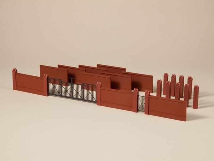 Produktbild Auhagen 41622 H0 Einfriedung mit Toren