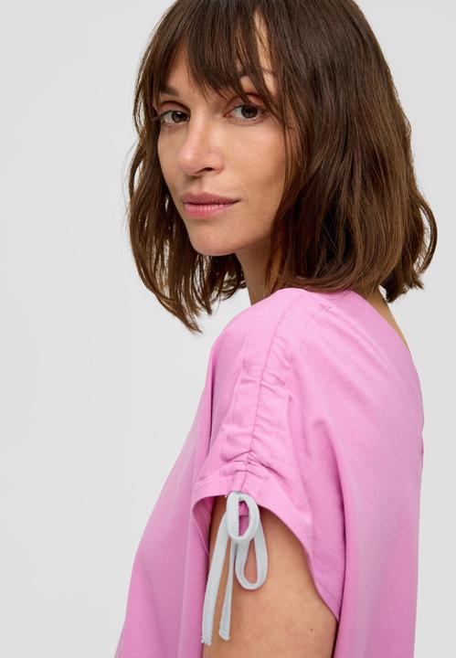 Actual product image S.Oliver T-Shirt Ärmelloses Shirt mit Bindedetails an der Schulterpartie (38)