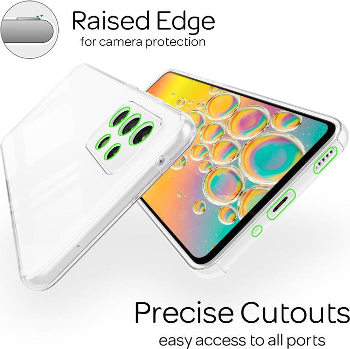 Actual product image Nalia Clear 360 degree hull (Samsung Galaxy A53)