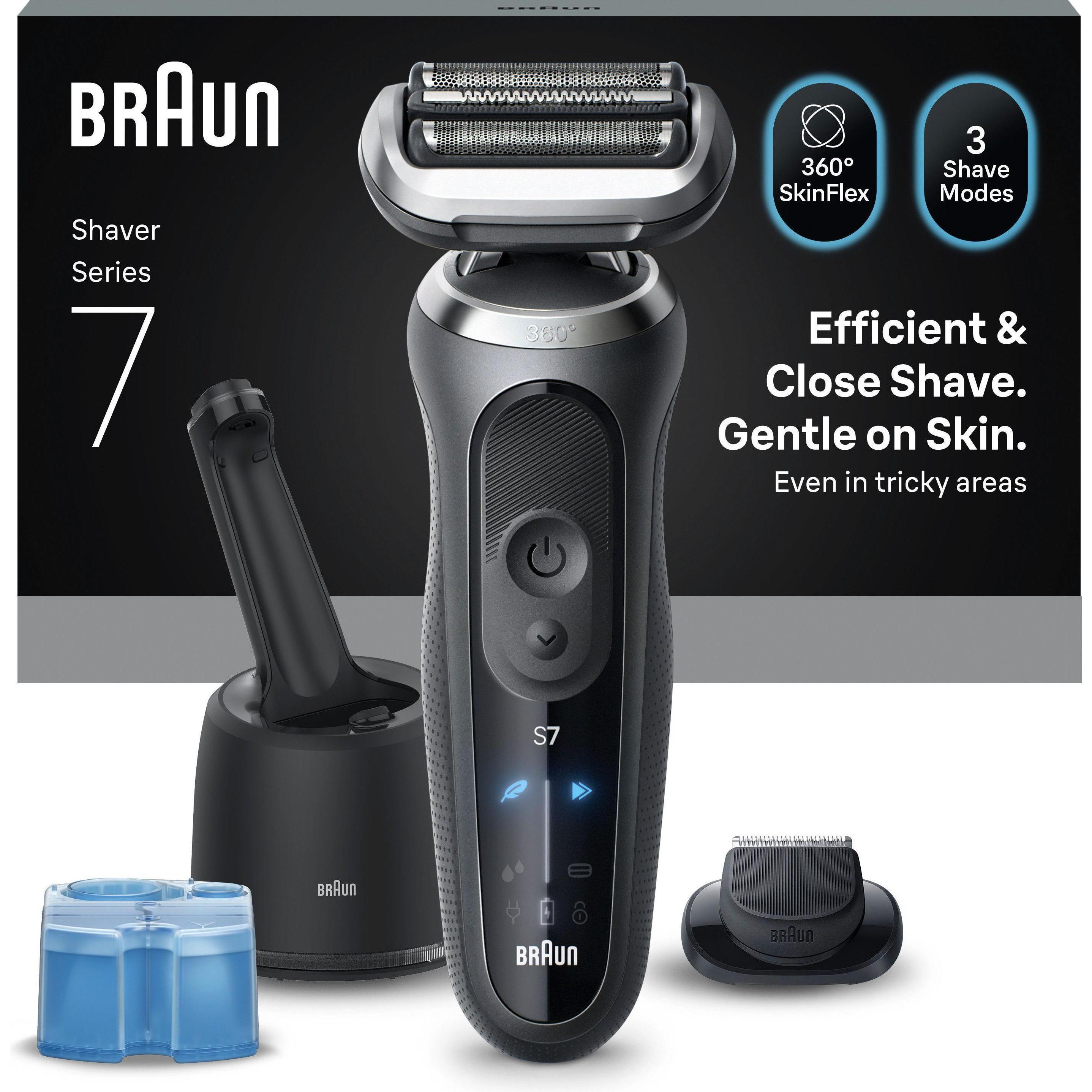 Braun Grigio Rasoio Elettrico, Series 7