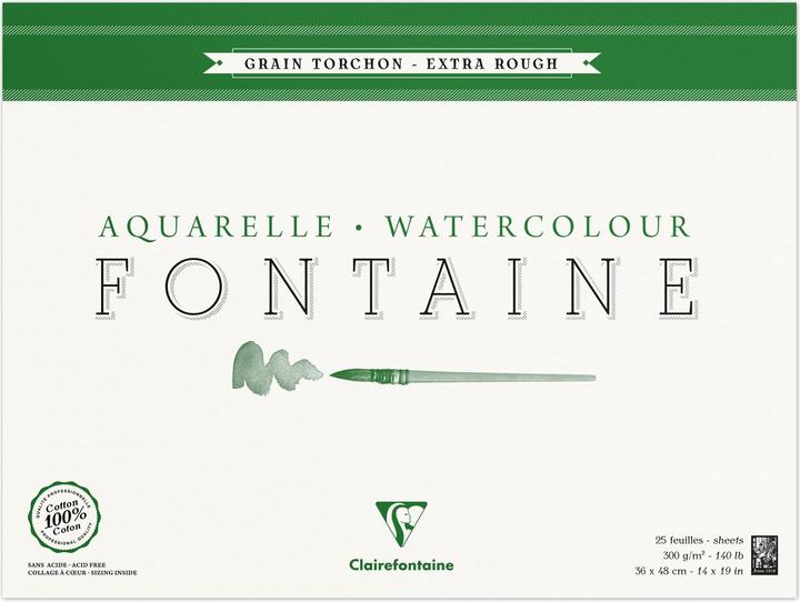 Image du produit Clairefontaine Techniques humides (300 g/m², 25 x)