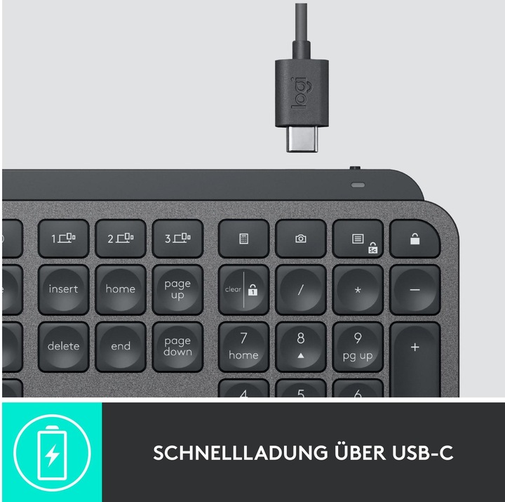 Image du produit Logitech MX Keys Business (CH, Sans fil)