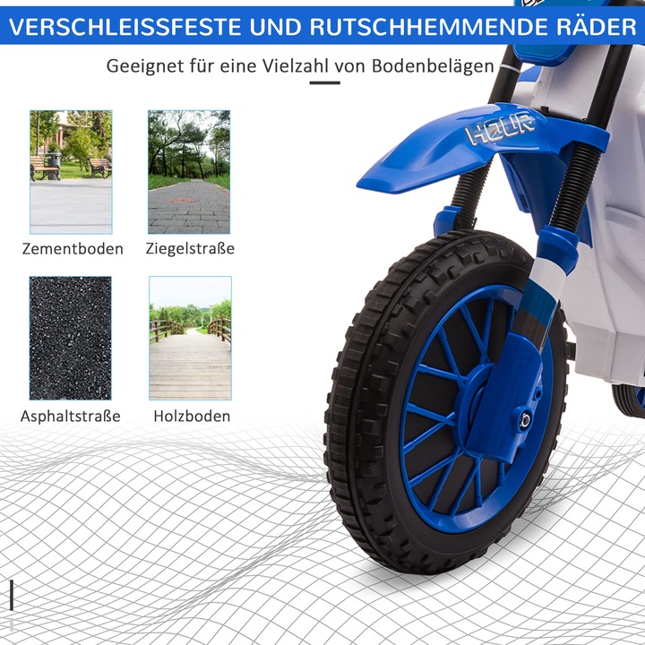 Produktbild Homcom Elektromotorrad (12 V)