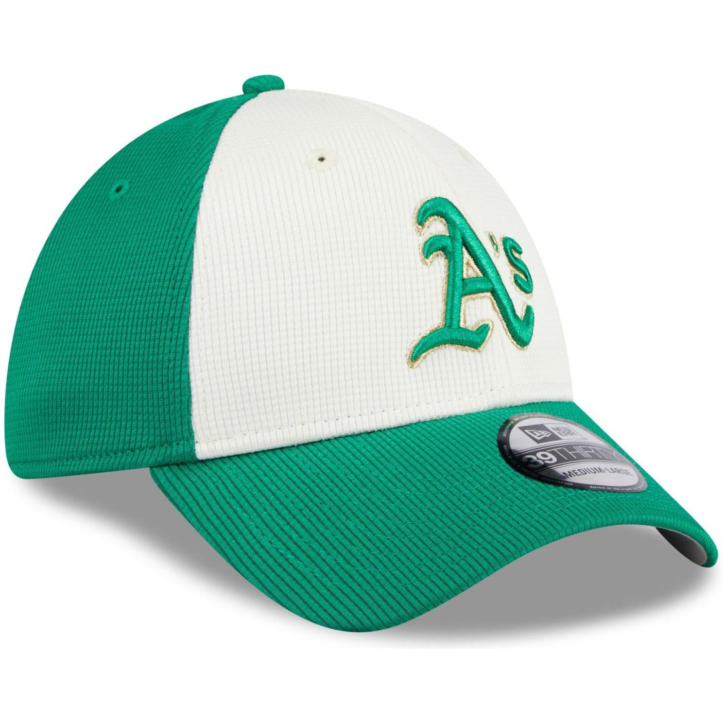 New Era, Herren, Cap, 39Thirty Cap - Saint Patricks Day Oakland Athletics, Grün, (M)
