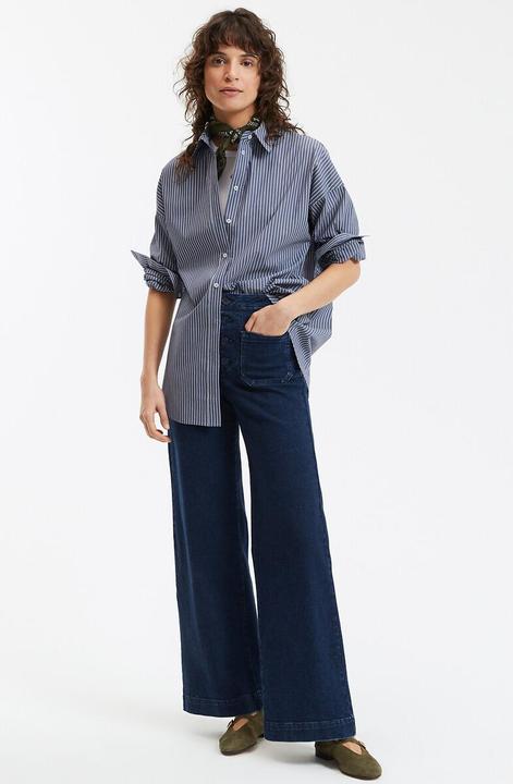 Actual product image La Redoute Collections Weite Signature Hemdbluse APOLLINE (38)