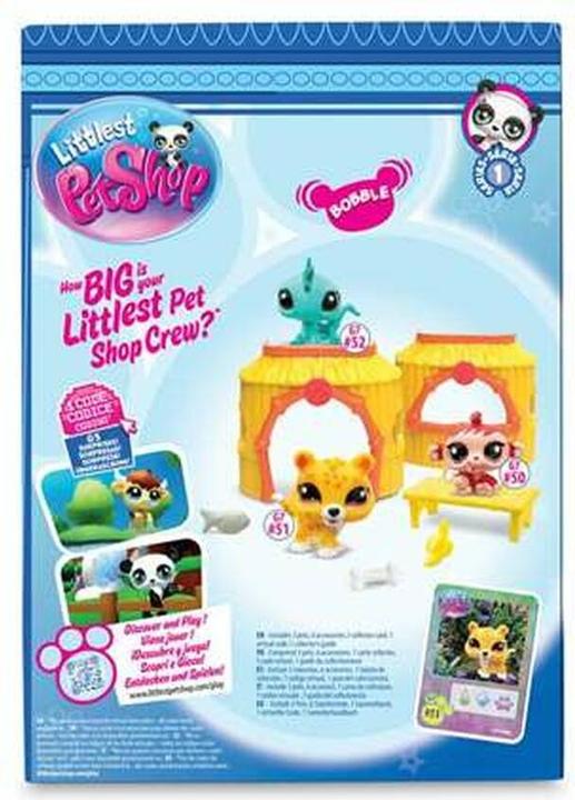 Produktbild Bandai Namco LPS Set 3 Pets Tiki Dschungel & acces.