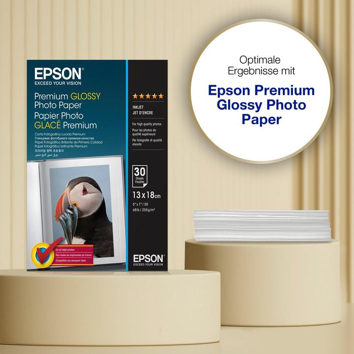Produktbild Epson Premium Glossy (255 g/m², 13 x 18 cm, 30 x)