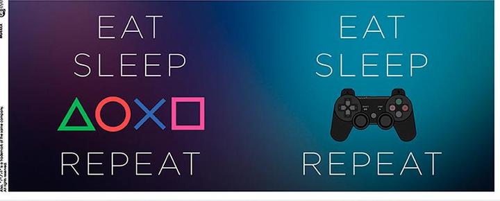 Immagine prodotto Universal Textiles PLAYSTATION - Tazza - 320 ml - Eat Sleep Repeat - subli - scatola x2 (320 ml, 2 x)