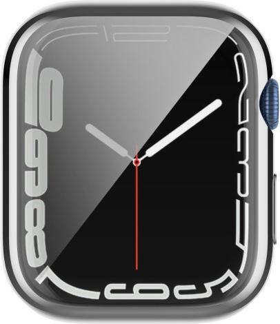 Immagine prodotto Cover-Discount Apple Watch 45mm - Custodia protettiva in gomma argento
