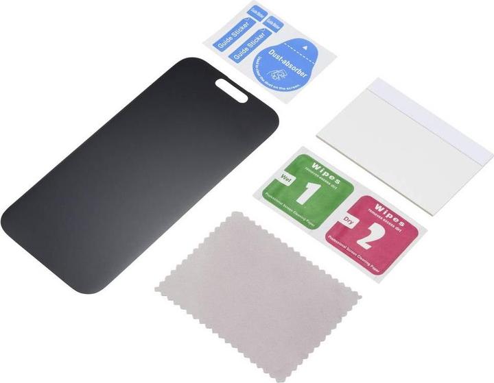 Produktbild Renkforce Privacy Protection Displayschutzfolie Apple iPhone 16 1 St. Seitlicher (1 Stk., Apple iPhone 16)