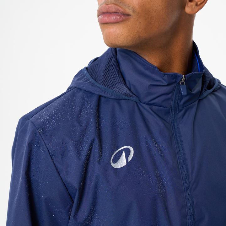 Produktbild Kipsta Damen/Herren Fussball Regenjacke - VIRALTO Club marineblau (M)