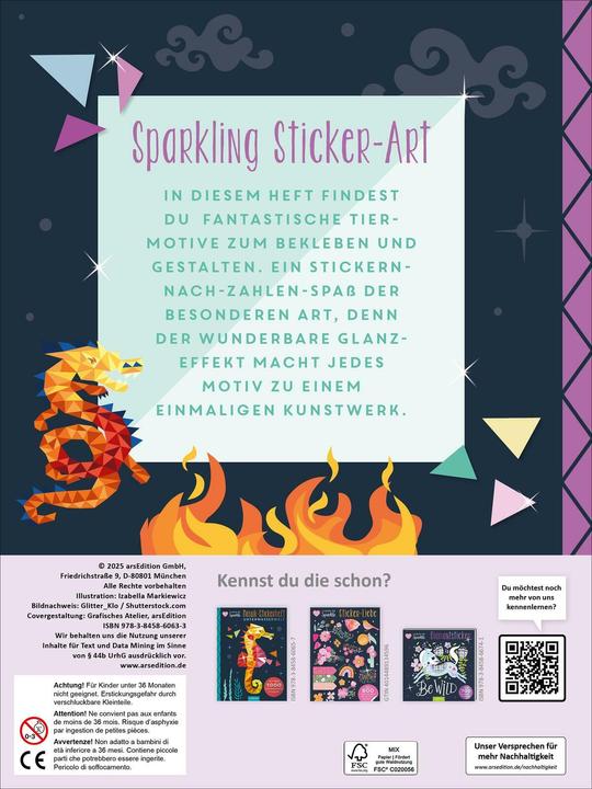 Actual product image Stickerbuch - Love to Sparkle (Fabelwesen)