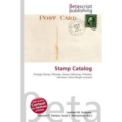 Stamp Catalog, Fachbücher