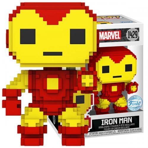 Actual product image Funko Marvel POP! 8-Bit Vinyl Figur Iron Man 9 cm
