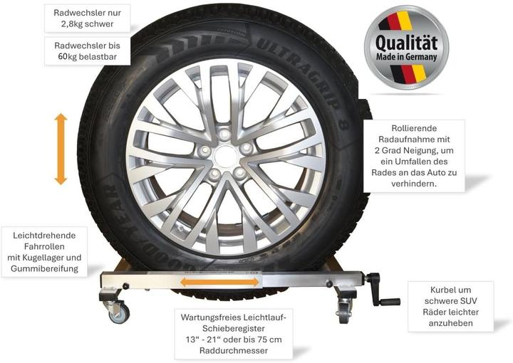 Actual product image ‎Marktkreuzer Wheel mounting aid