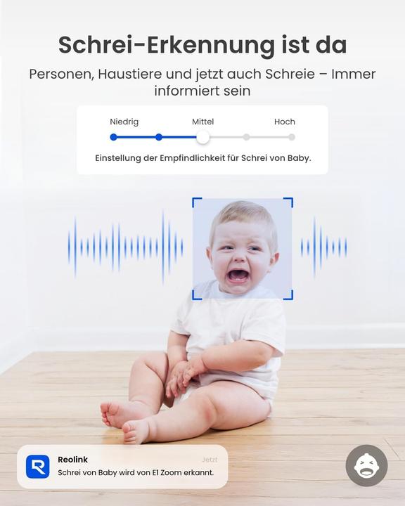 Image du produit Reolink E Series E340 WiFi-Indoor (3840 x 2160 pixels)