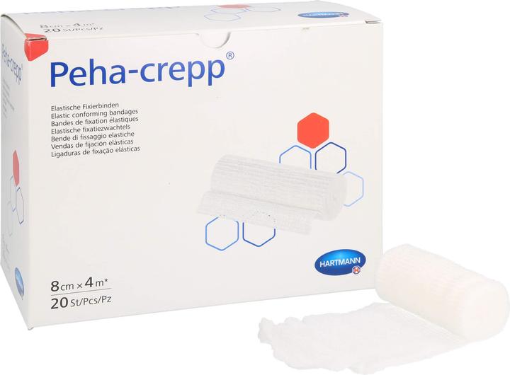 Actual product image IVF Hartmann Kreppbinde 4mx8cm weiss