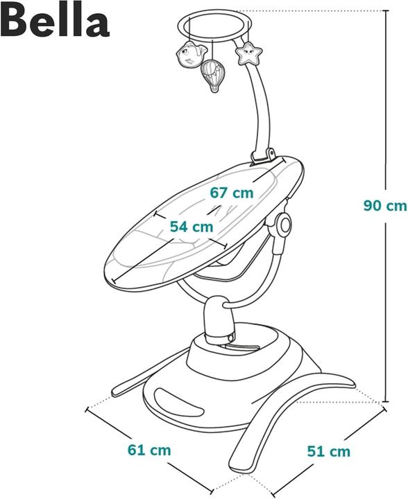 Produktbild Lionelo Bella