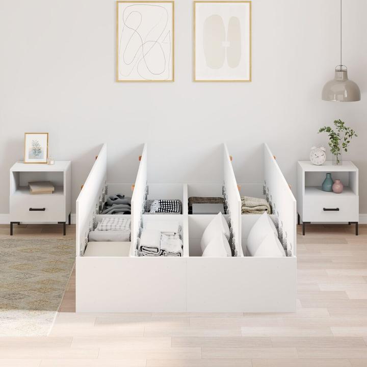 Actual product image vidaXL Aufbewahrungsbettgestell (120 x 200 cm)