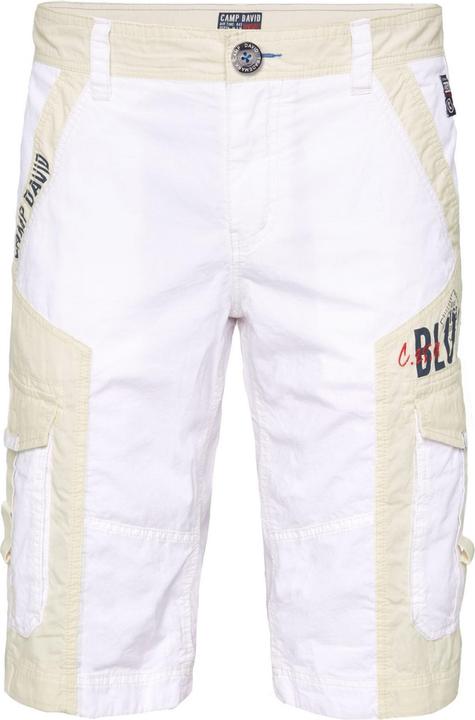 Actual product image Camp David Shorts Skater-Shorts mit Tapes, Prints und Stickereien in normaler Passform (XXL)
