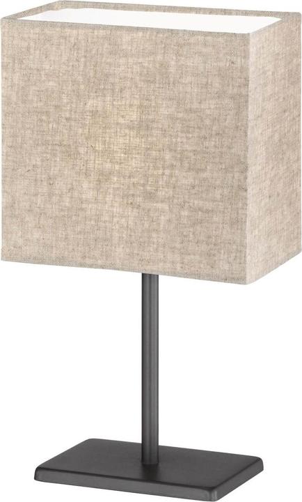 Actual product image FHL easy FHL Kate table lamp linen shade rectangular E14 black-grey 850228 (E14)