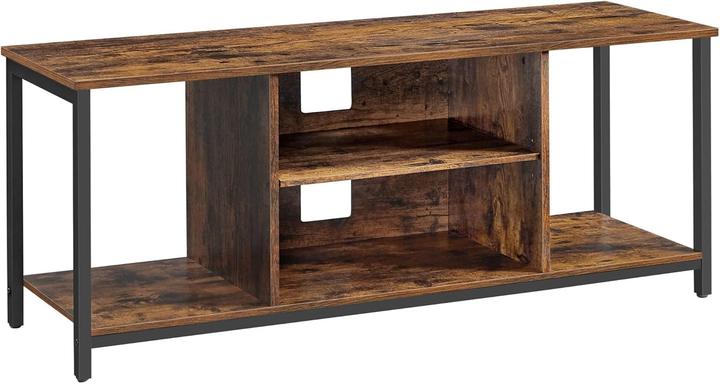 Songmics TV-Schrank Industrie-Design vintagebraun Holz (120 x 40 x 50 cm)