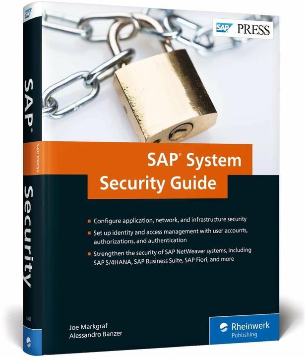 Produktbild SAP System Security (Englisch, Joe Markgraf, 2018)