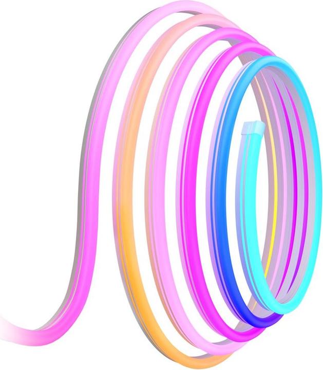 Actual product image Govee 5M Neon Preinstalled Strip Light in crisp white (Multicoloured, 500 cm, Indoor, Outdoor)