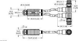 Produktbild Turck Zweifachverteiler